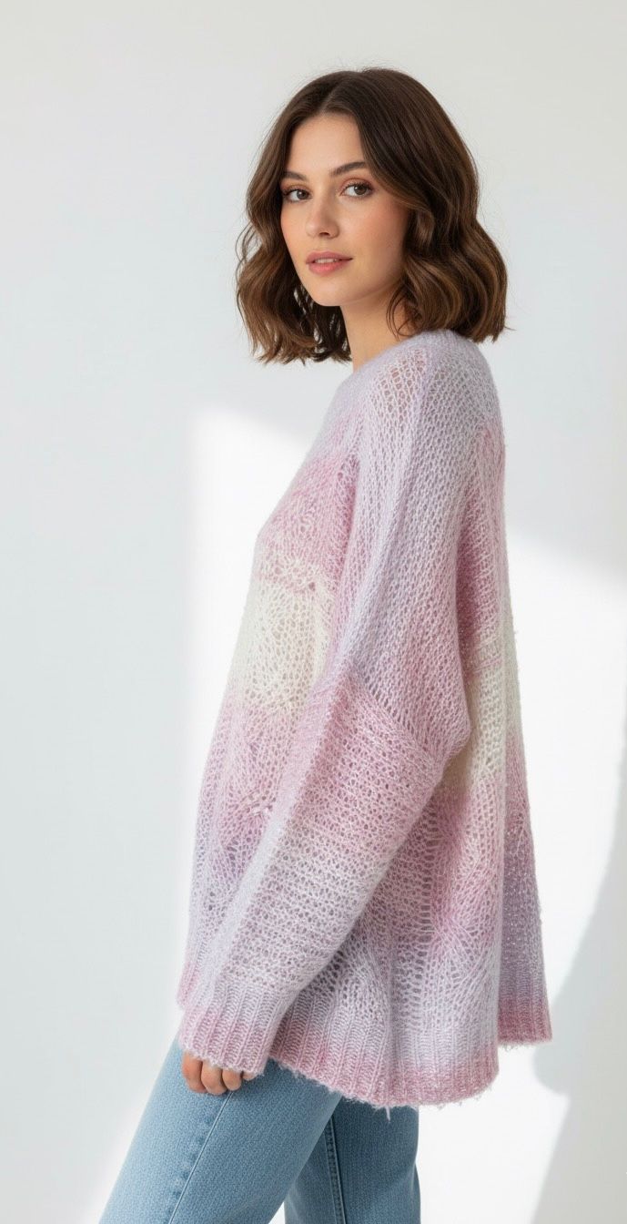 Go Casually Women's Purple Cardigan