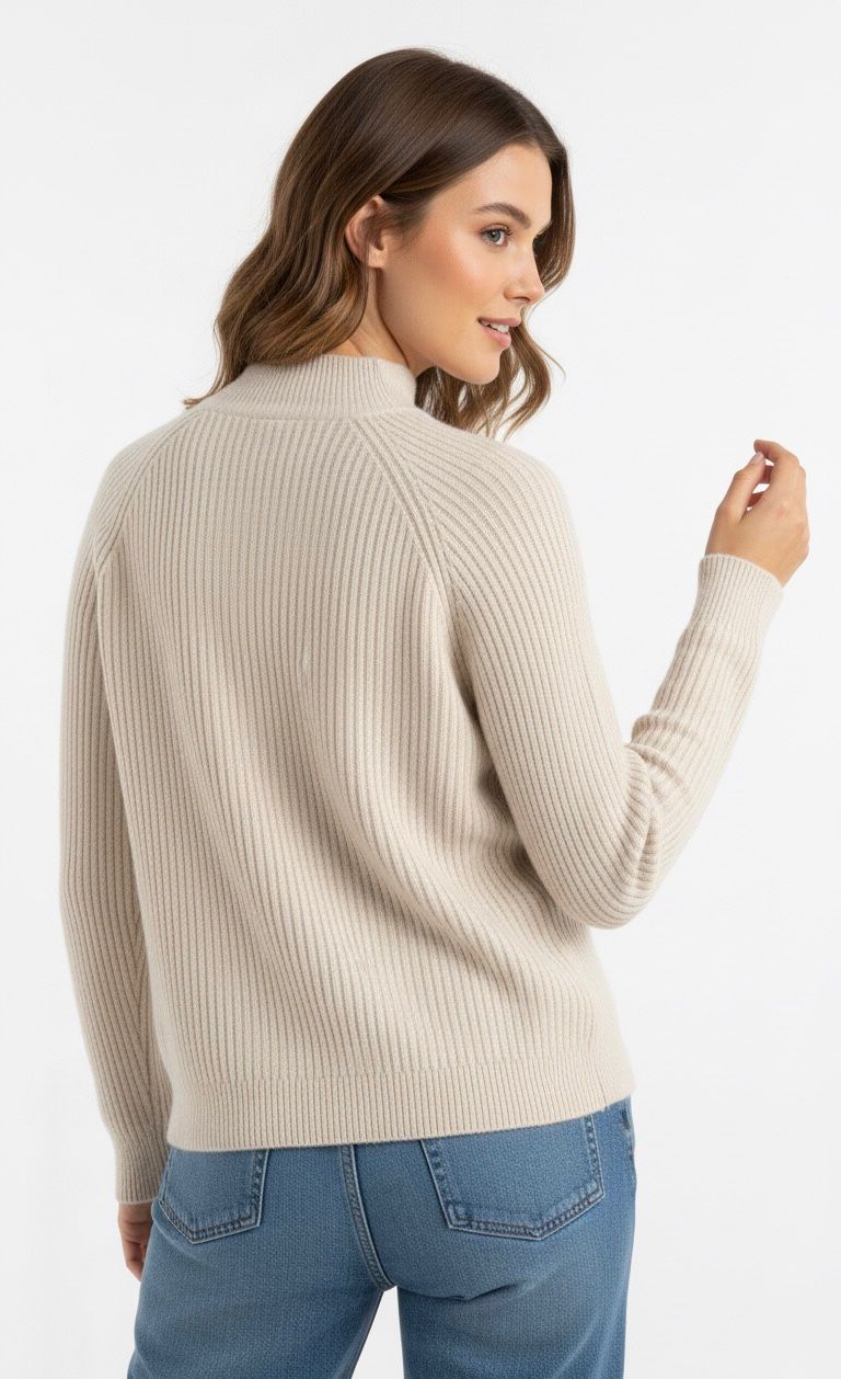 Go Casually Women's White Pullover