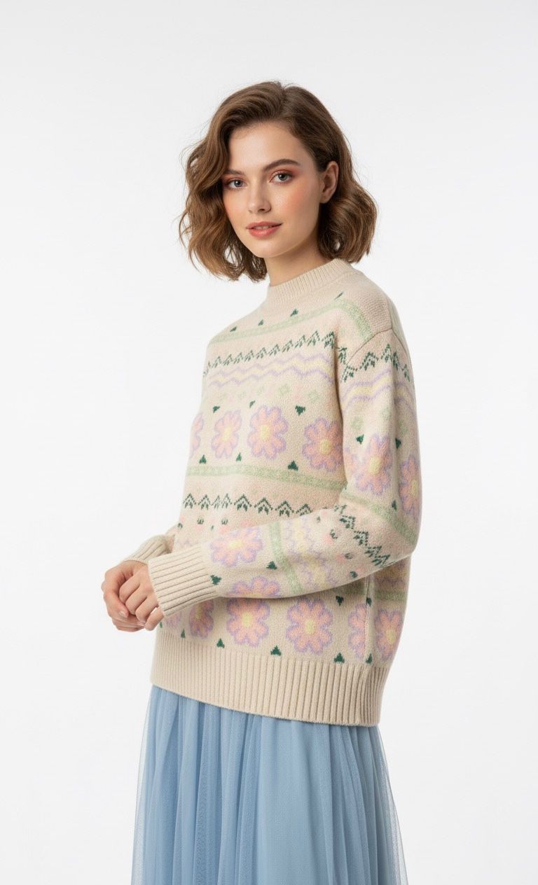 Go Casually Women's Knitted Sweater