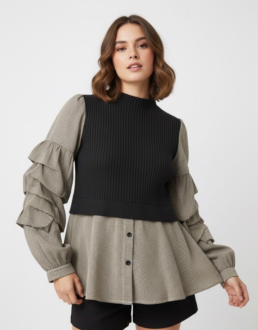 Go Casually Women's Korean style Top