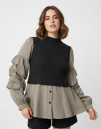 Go Casually Women's Korean style Top