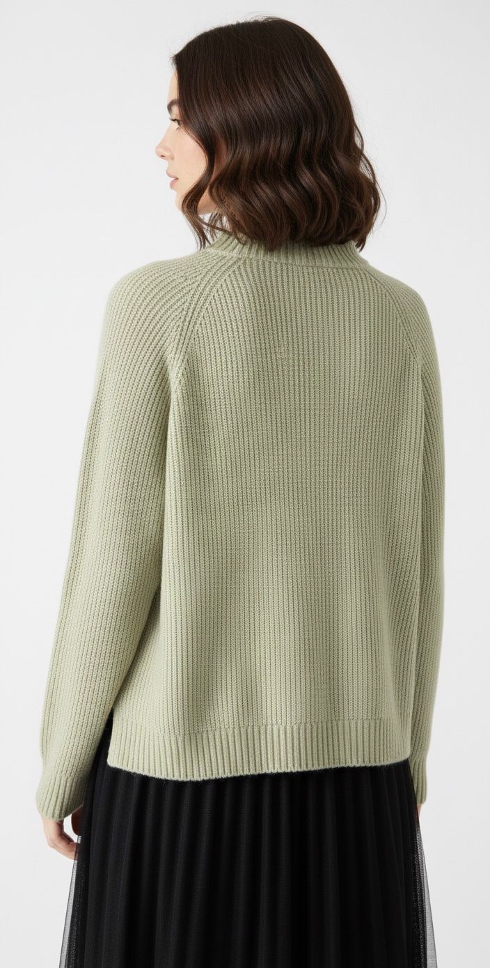 Go Casually Women's Jade Green Pullover