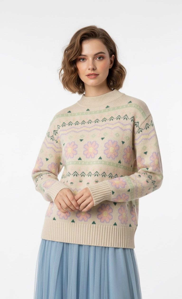 Go Casually Women's Knitted Sweater