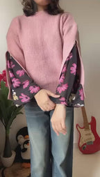 Go Casually Women's Pink Pullover